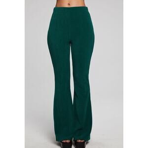 Chaser NWT Green Taraa Bluegrass Flared Leggings Size Small